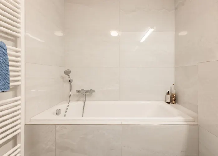 Contemporary With Garage Parking Apartment Prague